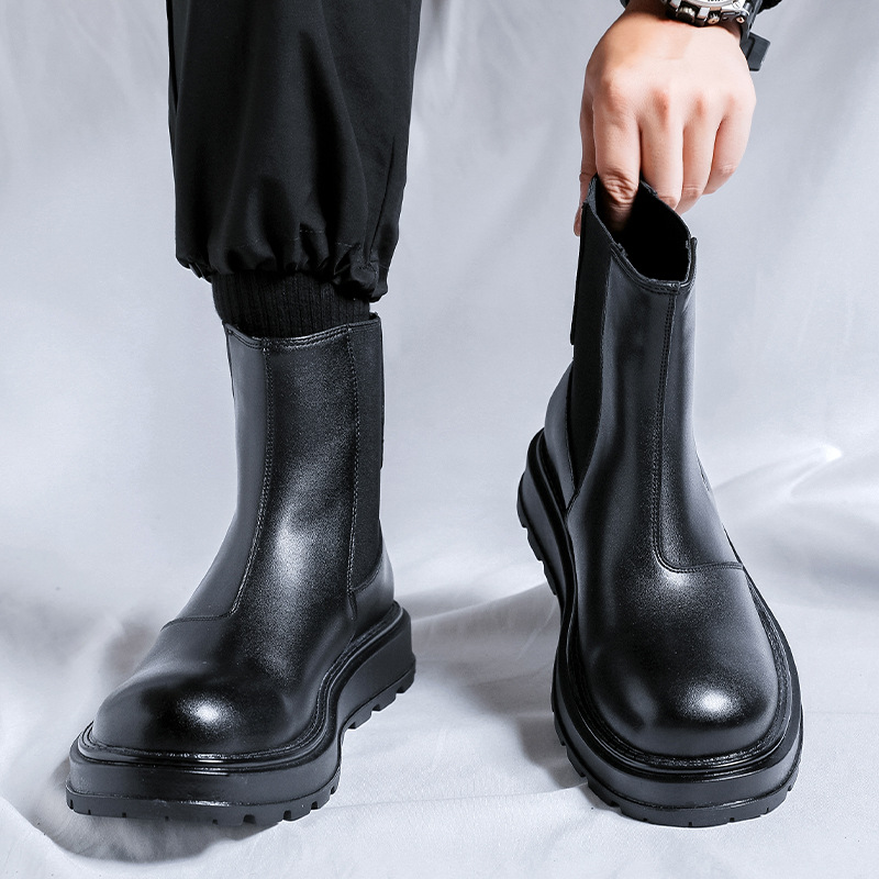 Sepatu bot chelsea modis pria  - Street Fashion England ulasan dan harga
