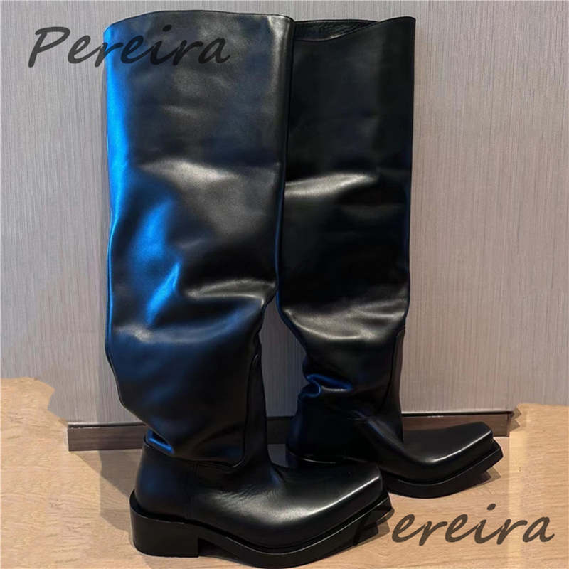 Sepatu Bot Setinggi Lutut Bers - Street Fashion Rome ulasan dan harga