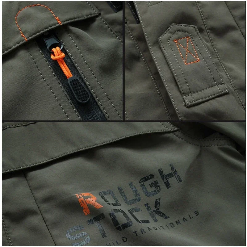 Jaket Windbreaker Kasual Pria, - Windbreak Shell Jacket ulasan dan harga