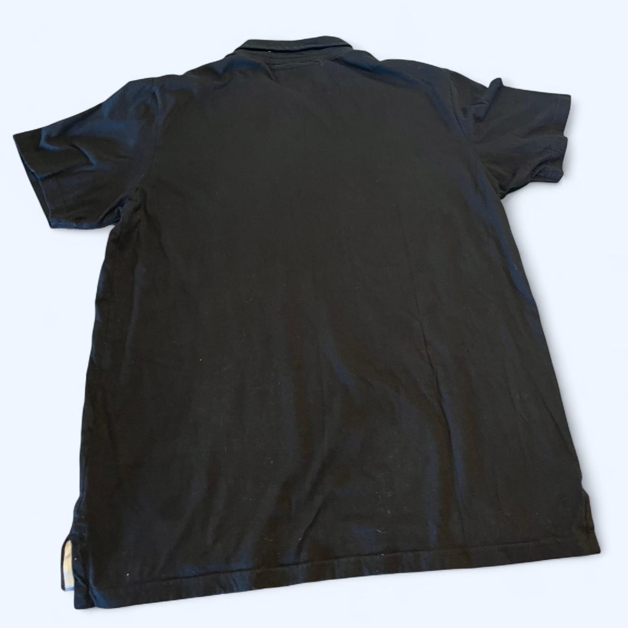 Kaos Polo Hitam Pria Lengan Pe - Street Fashion England ulasan dan harga