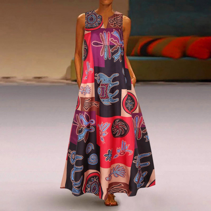 Gaun Maxi Elegan Wanita Musim  - Parade Fashion Street ulasan dan harga
