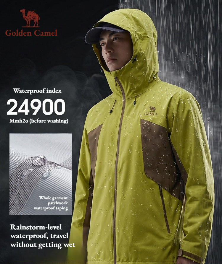 Jaket Hiking Tunggal Tahan Air - Windbreak Shell Jacket ulasan dan harga