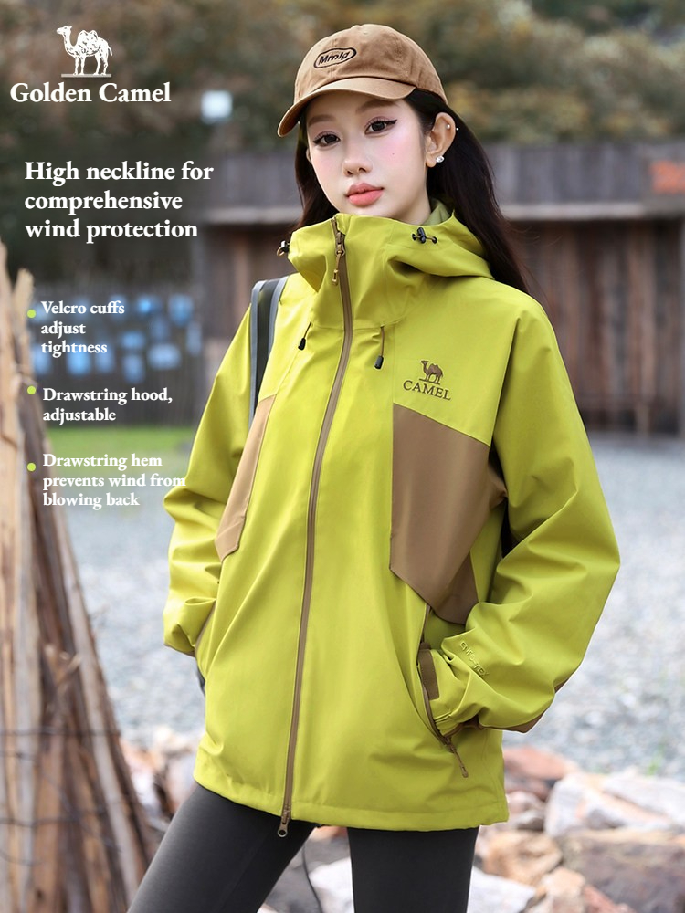 Jaket Hiking Tunggal Tahan Air - Windbreak Shell Jacket ulasan dan harga
