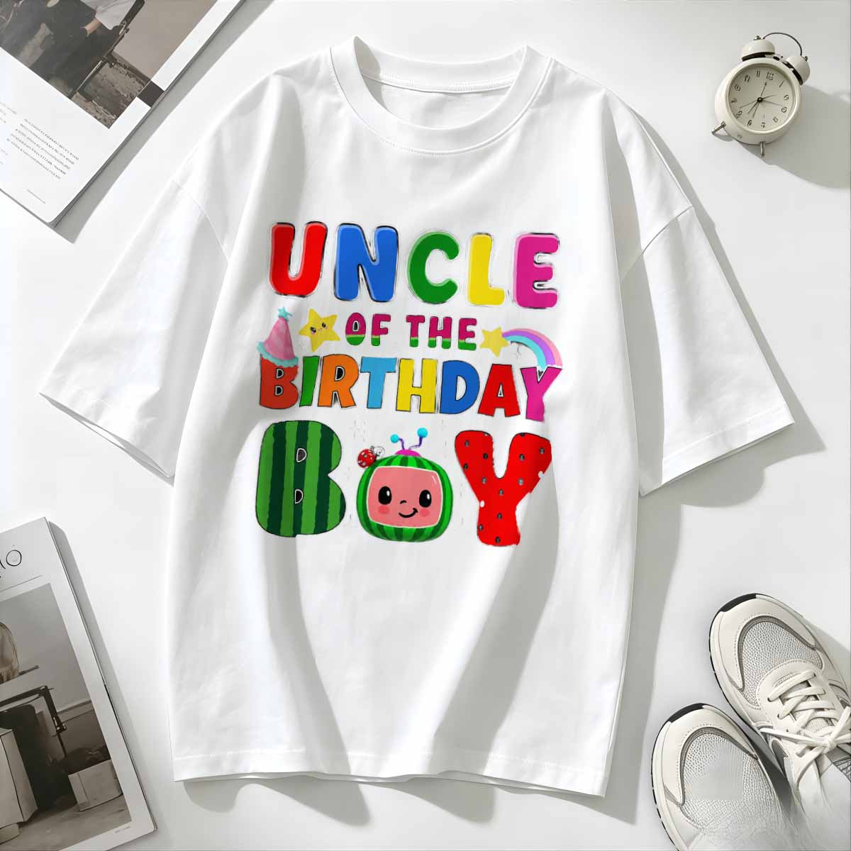 T-Shirt Hip Hop Gaya Urban Bud - Street Fashion Graffiti ulasan dan harga